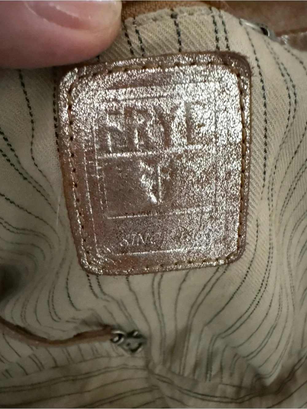 Frye Melissa hobo leather handbag (excellent)!